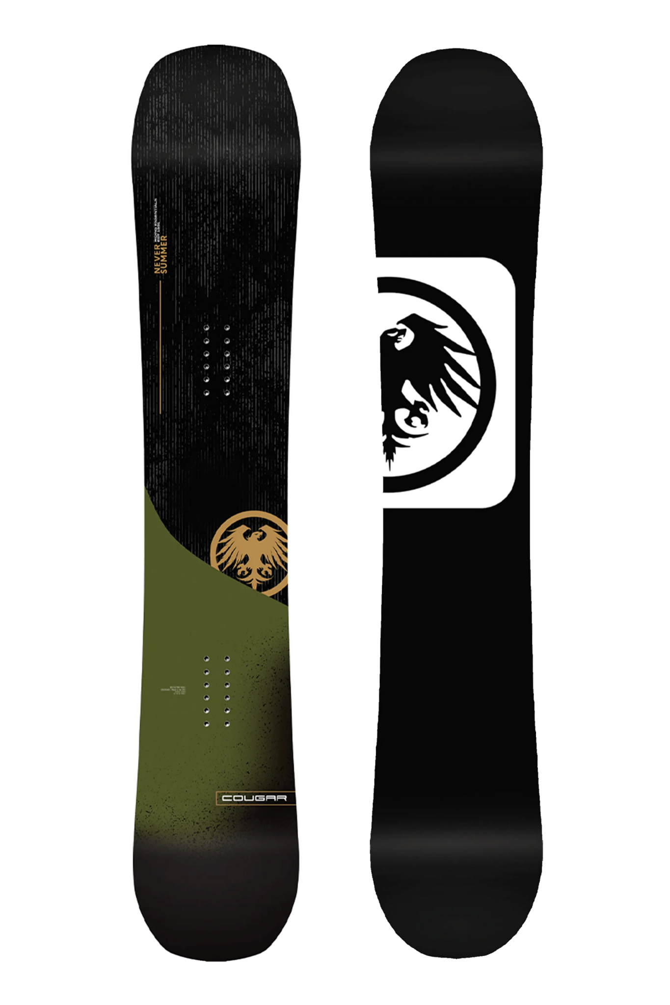 Never Summer Industries Men's 2025 Recurve Triple Camber Cougar