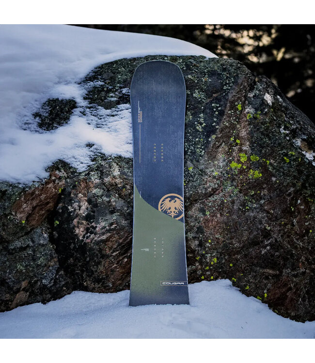 Never Summer Industries Men’s 2025 Recurve Triple Camber Cougar Snowboard