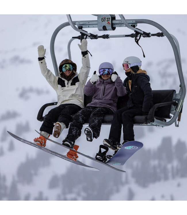 Never Summer Industries Women’s 2025 Triple Camber Breezy Rider Snowboard