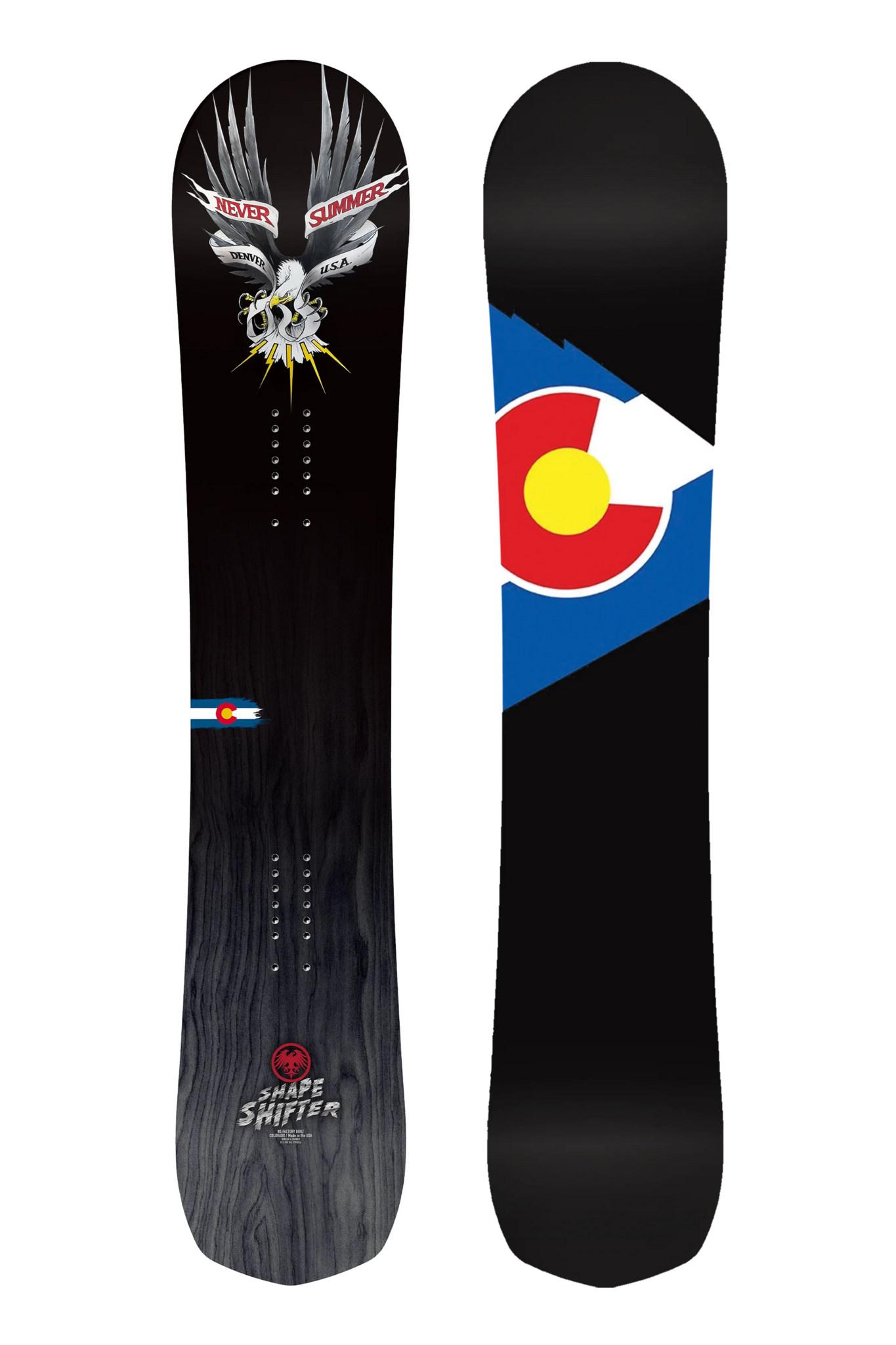 Never Summer Industries Men's 2025 Shapeshifter Snowboard - 701 Never Summer Industries Men's 2025 Shapeshifter Snowboard - 701