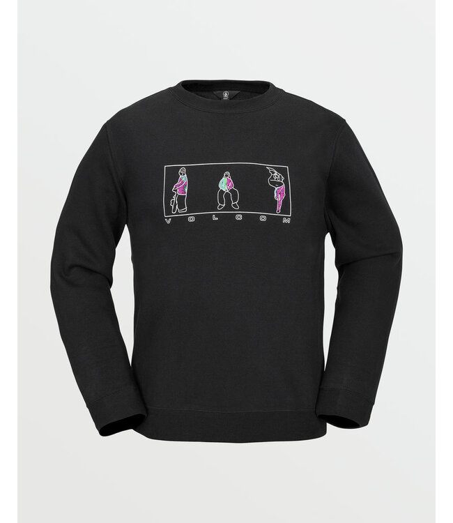 Volcom Mens Essential Crew Fleece