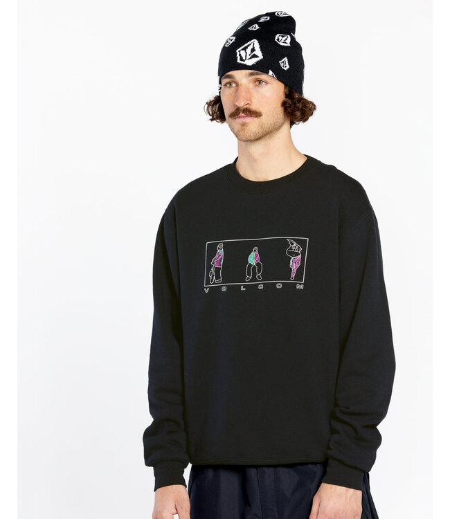 Volcom Mens' Essential Crew Fleece