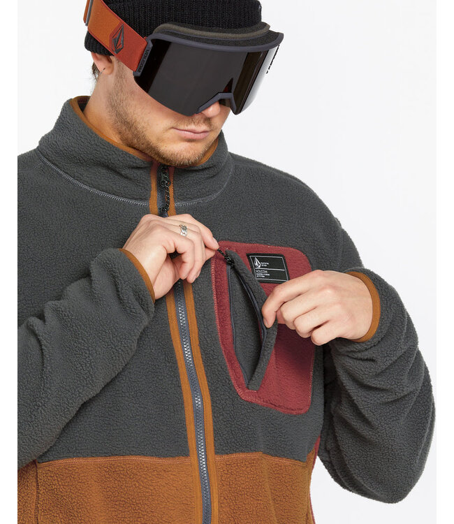 Volcom Mens' Fleecer Full Zip Fleece