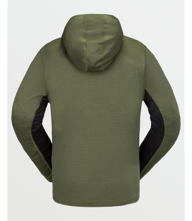 Volcom Mens' Gridlock Full Zip Fleece