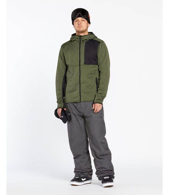 Volcom Mens' Gridlock Full Zip Fleece