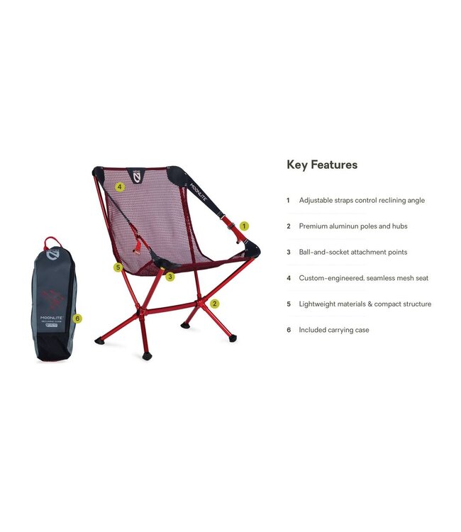 NEMO Equipment Moonlite™ Reclining Camp Chair