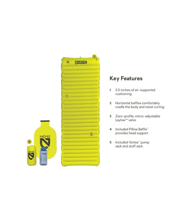 NEMO Equipment Astro™ Lightweight Non-Insulated Sleeping Pad