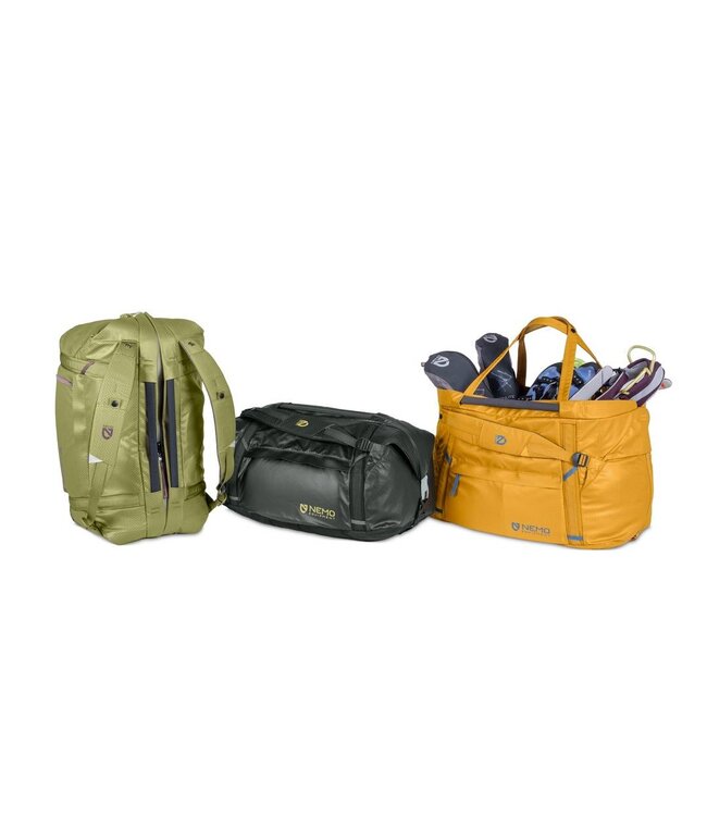 NEMO Equipment 55L Double Haul™ Convertible Duffel & Tote