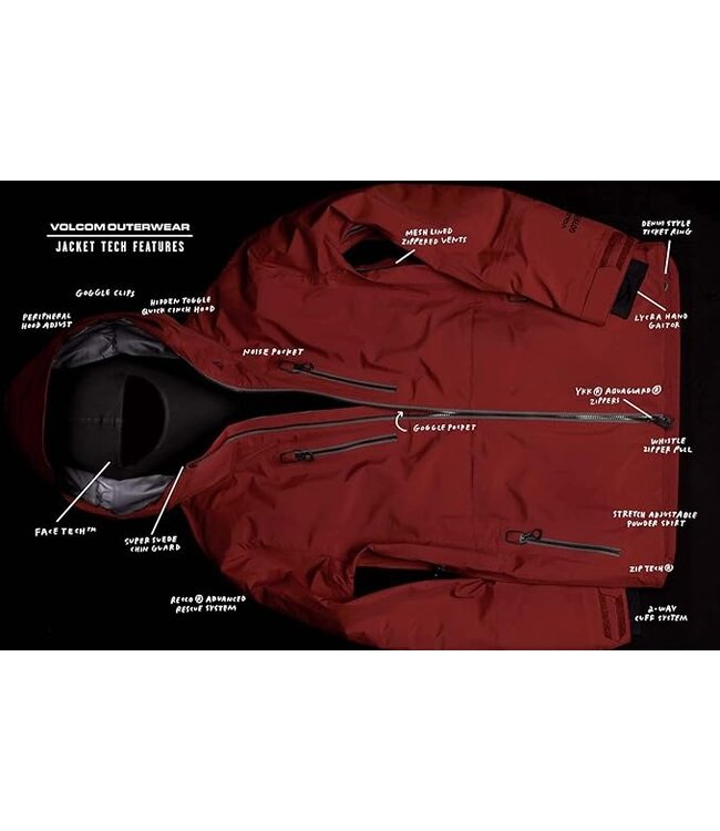 Volcom Volcom Men's Deadly Stones Jacket