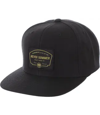 Never Summer Industries NS Quality Goods Snapback Hat