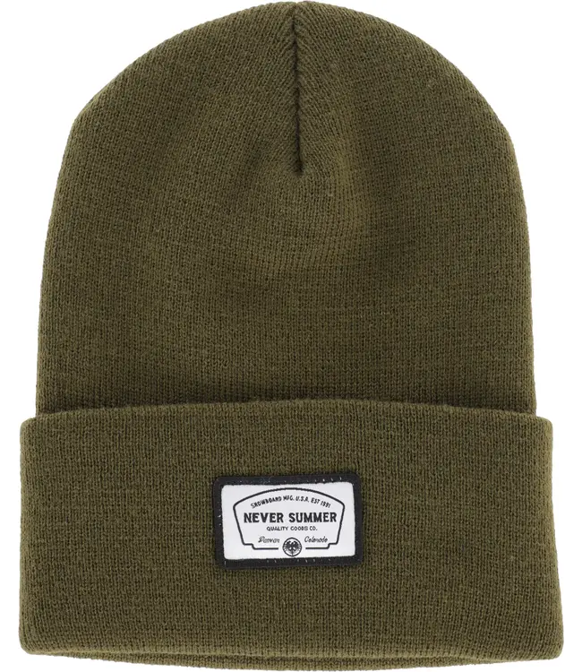 Never Summer Industries NS Quality Goods Cuffed Beanie