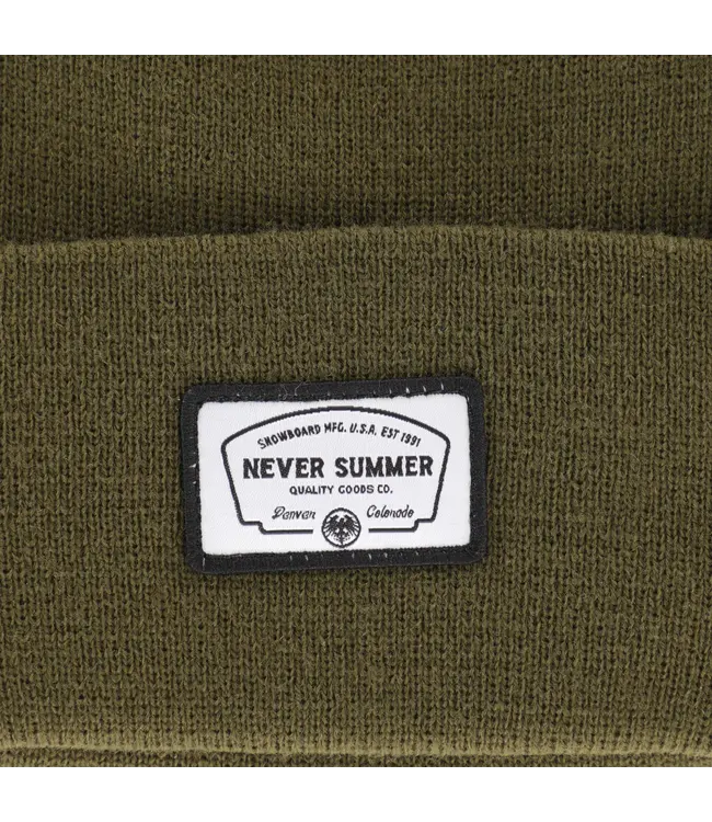 Never Summer Industries NS Quality Goods Cuffed Beanie