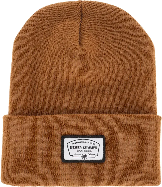 Never Summer Industries NS Quality Goods Cuffed Beanie