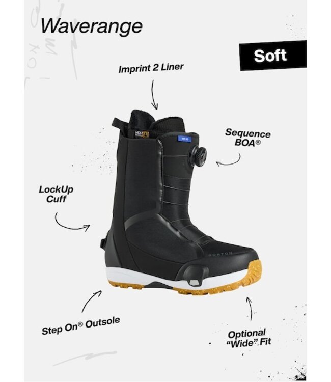 Burton Men's Waverange Step On® Snowboard Boots