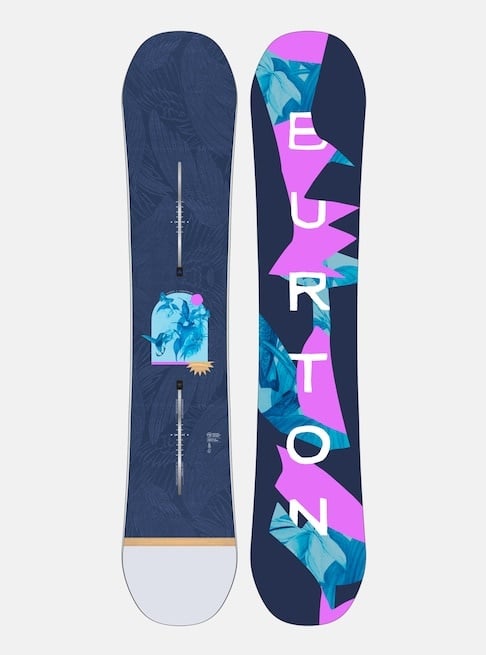 Burton Yeasayer Flying V Snowboard Femme