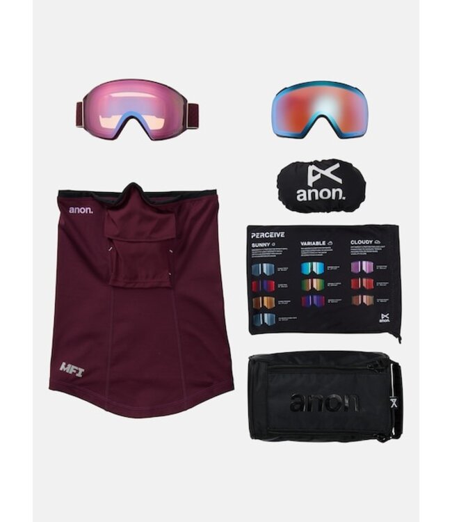 Anon M4S Goggles (Toric) + Bonus Lens + MFI® Face Mask