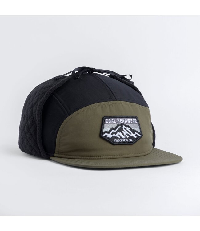 Coal Headwear The Tracker Flannel Lined 5 Panel Earflap Cap