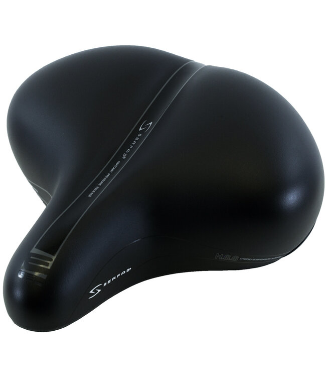 Serfas E-Gel Cruiser Elastomer/Vinyl Saddle