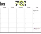 701 Cycle & Sport Monthly Event Calendar