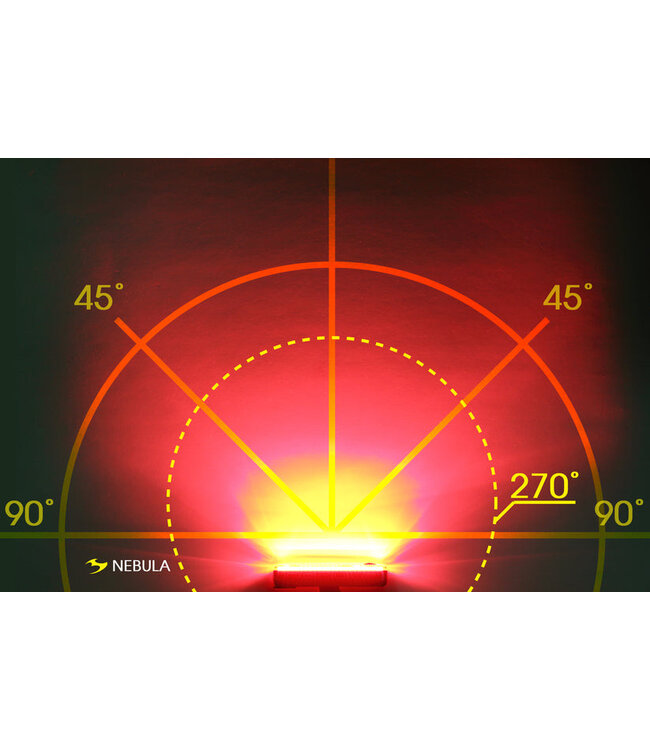 Moon Nebula C2 200LM Tail Light CNC Casing