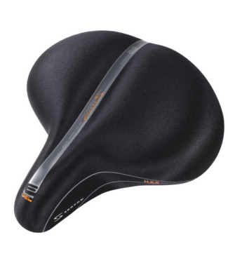 Serfas E-Gel Cruiser Elastomer/Lycra Saddle