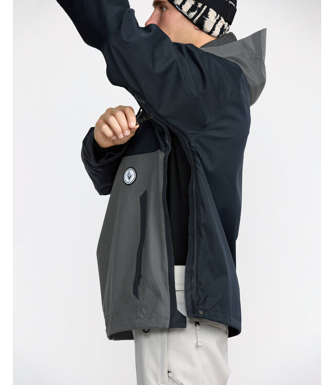 Volcom HOSSEGOR 20K PULLOVER Black