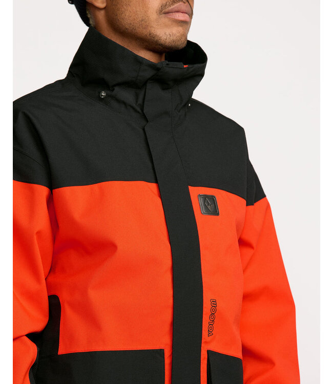 Volcom KLEVELAND JACKET Orange Shock