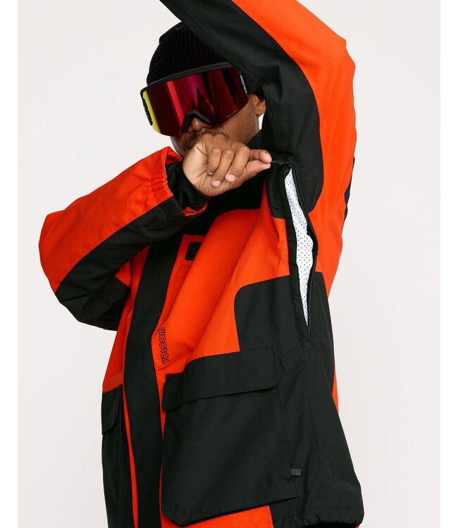 Volcom KLEVELAND JACKET Orange Shock