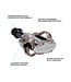 PEDAL, PD-M540 SPD PEDAL, W/CLEAT