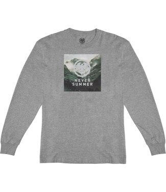 Never Summer Industries ICON SQUARE MTN FILL LONG SLEEVE TEE