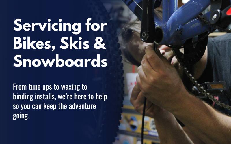 Keep the adventure going with servicing!
