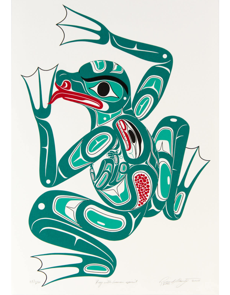Shorty, Richard Frog With  a Human Spirit Print