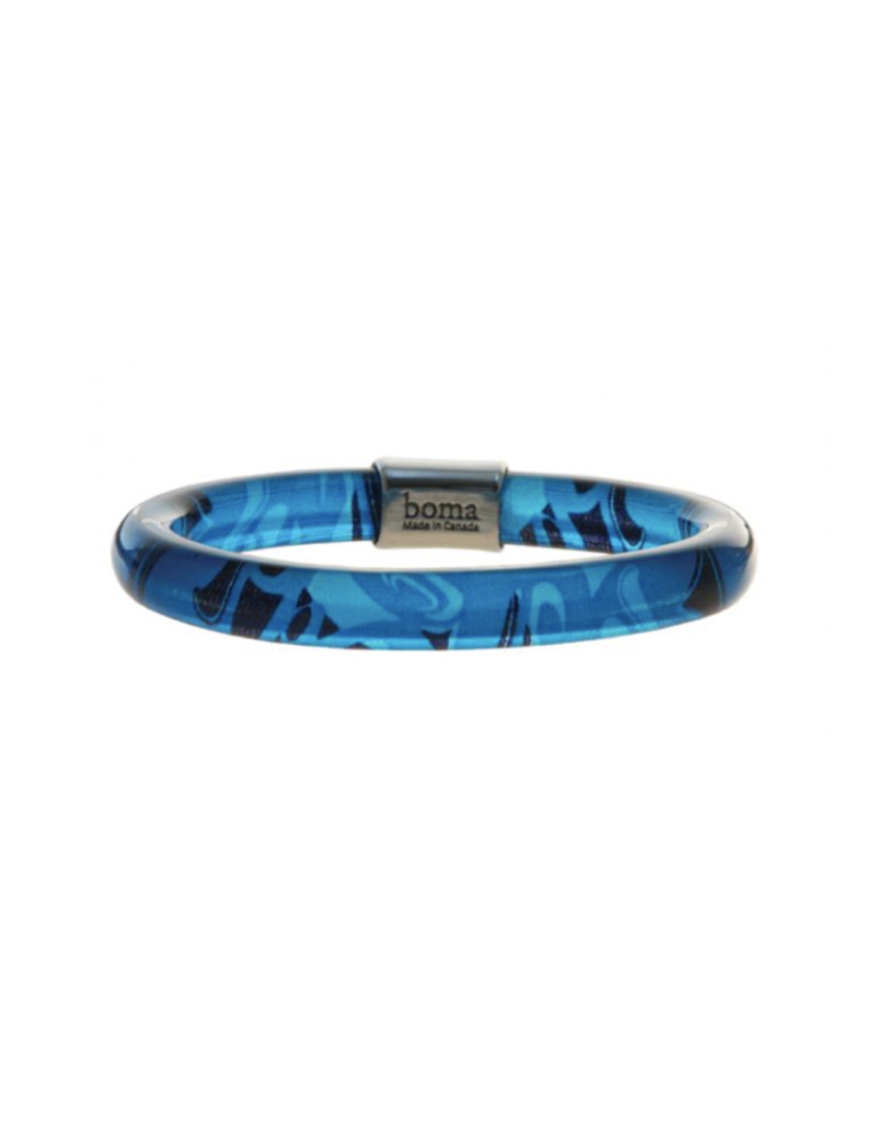 Hunt, Corrine Bangle With Pewter - Turquoise (Small)