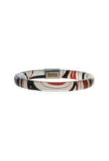 Robinson, Kelly Bangle With Pewter - Red/Black (Small)