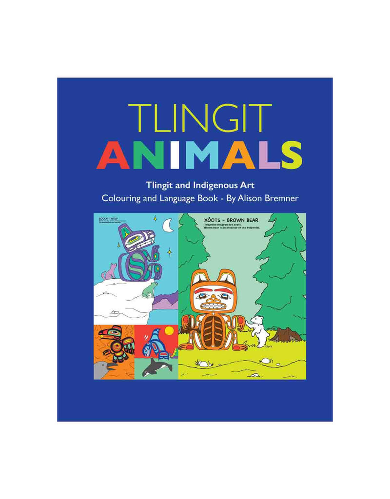 Native Northwest Tlingit Animal Coloring & Language