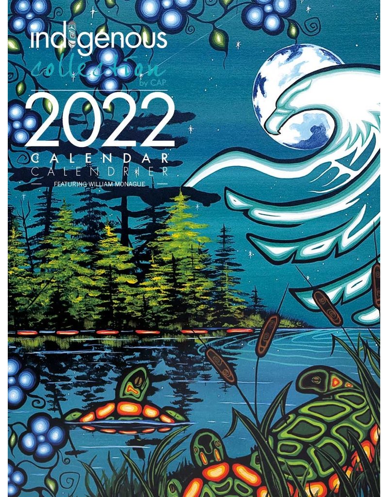 Canadian Art Prints Calendar Eagle & Turtle