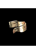 Vincent Henson Hummingbird Wrap Silver Ring
