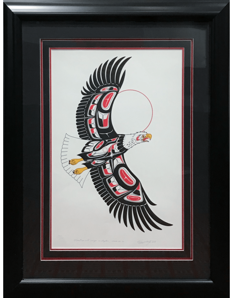 Shorty, Richard Mount Up With Wings of Eagle Framed Print