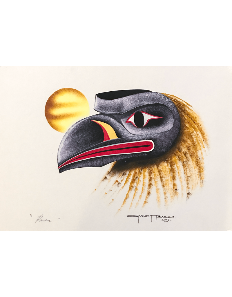 Tobacco, Garnet Raven - Original Painting