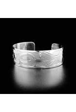 Harper Victoria Hummingbird Silver Bracelet 3/4"