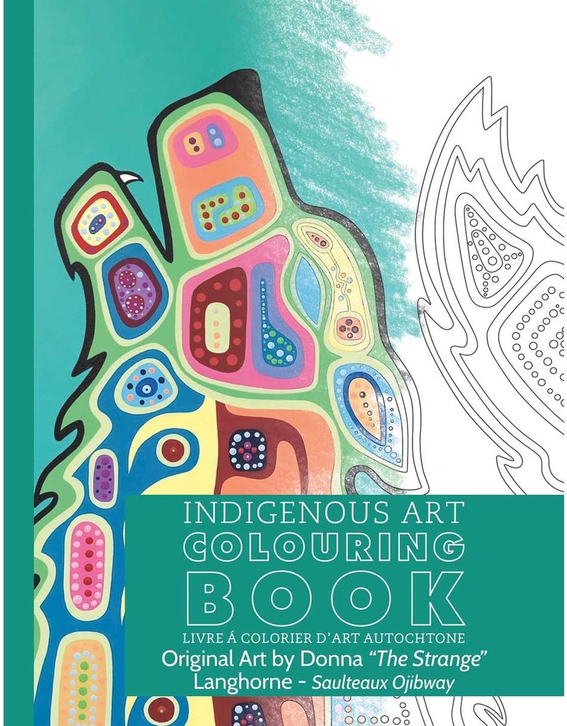 Canadian Art Prints Indigenous Art Colouring Book