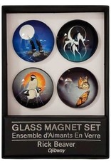 Canadian Art Prints Glass Magnet Set