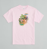 T-shirt rose Île Soniq squelette