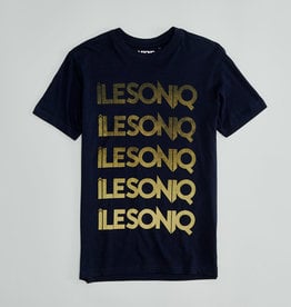 Ile Soniq T-shirt avec logo Île Soniq or