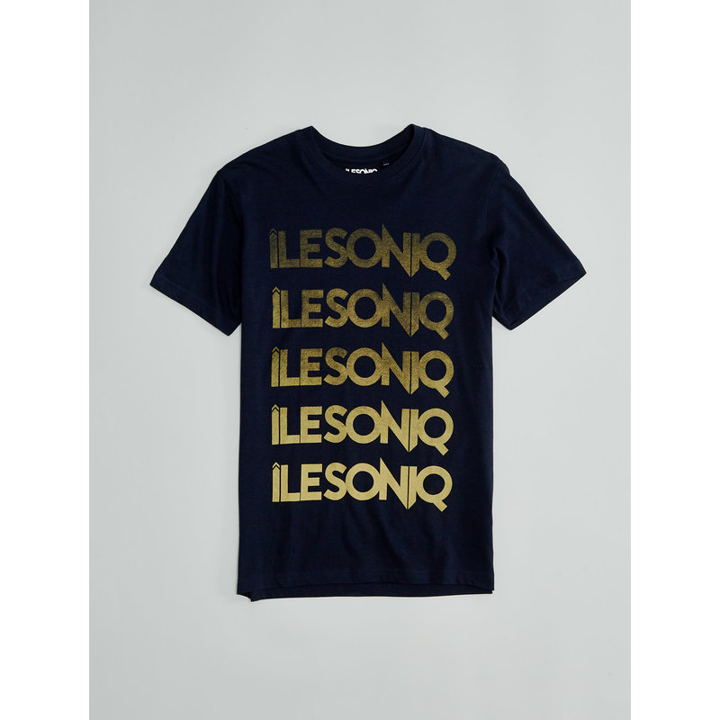 Ile Soniq Île Soniq T-Shirt with Gold Logo