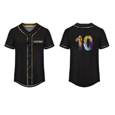 Ile Soniq Chandail de baseball à couture multicolore îLESONIQ