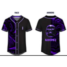 Ile Soniq Chandail de baseball "Purple Wave" îLESONIQ