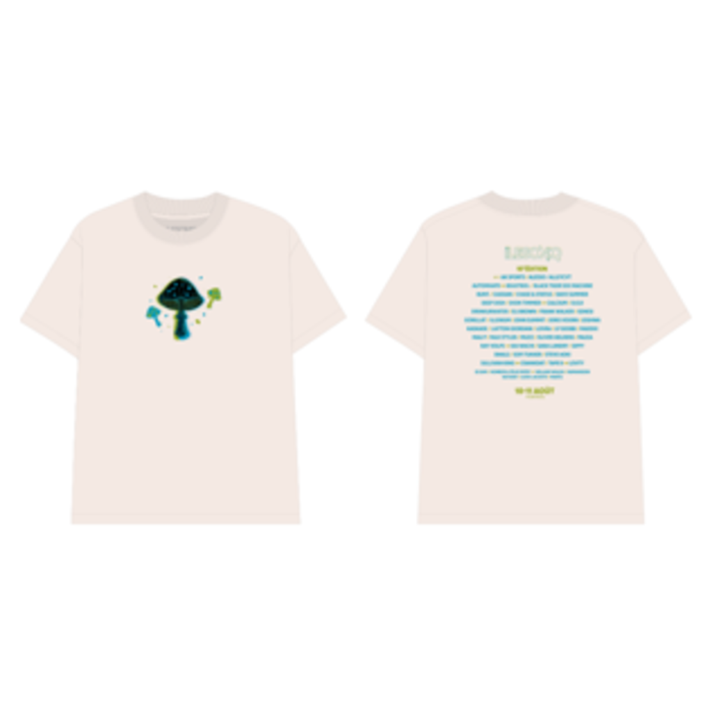 Ile Soniq TUIS0013 T-SHIRT ÎLE SONIQ 2025 CHAMPIGNON LINEUP