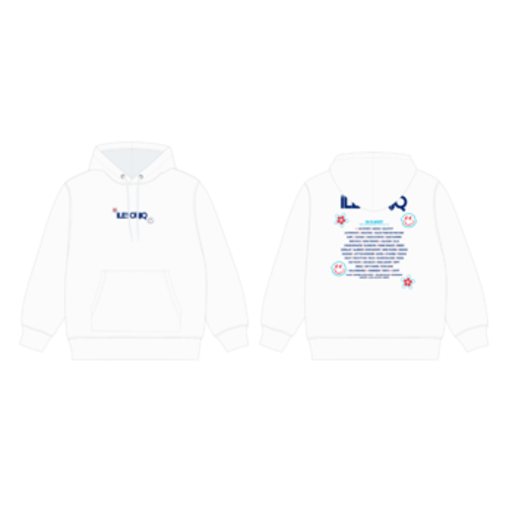 Ile Soniq OUIS0015 OUATÉ ÎLE SONIQ 2025 HOODIE LINEUP EMOJI