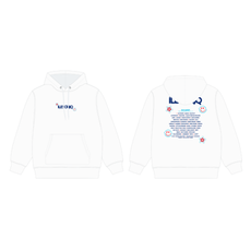 Ile Soniq OUIS0015 OUATÉ ÎLE SONIQ 2025 HOODIE LINEUP EMOJI